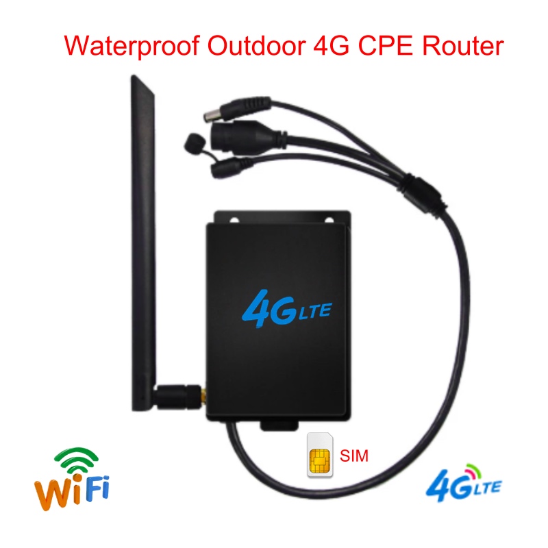 ߿ 4G LTE    300Mbps  CPE  CAT4 3G/4G SIM WiFi  IP ī޶/ܺ WiFi 